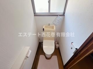 花巻市湯口字洗沢　土地建物のトイレ