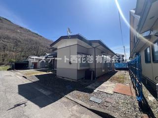 花巻市湯口字洗沢　土地建物の外観