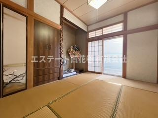 花巻市湯口字洗沢　土地建物の和室