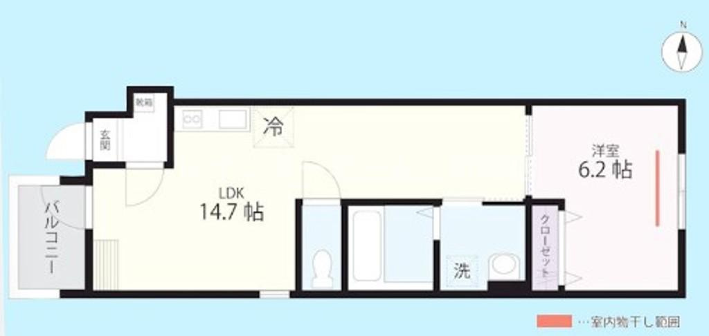 QUIET CRAB HOUSE TOGETHER 瀬谷※初期費用分割サービス利用可能物件の間取り