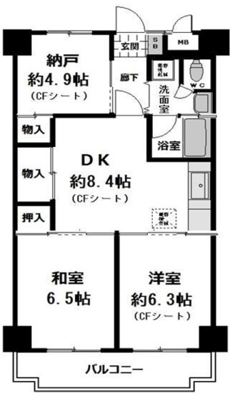 【間取り】 | ヒルブリッジヒル No.2