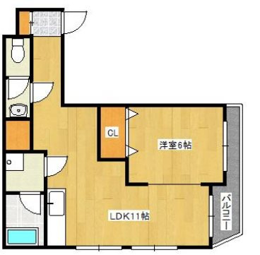 トーアハイツの間取り