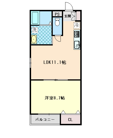 ヴィレッタ城之下の間取り