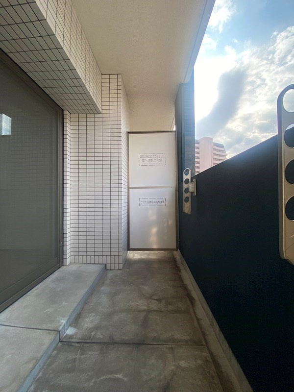 エンクレスト博多Ⅲのバルコニー