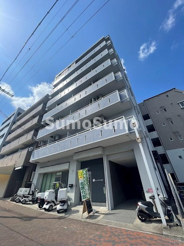 ドミール神戸の外観|外観は落ち着いています