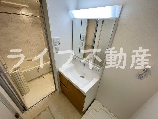 シティコート徳庵の独立洗面台|朝の身支度には欠かせない独立洗面化粧台
