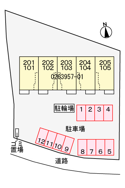 グランディール富雄南のその他共用部分
