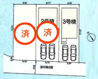 【区画図】 | 立川市上砂町3丁目　3号棟　仲介手数料無料