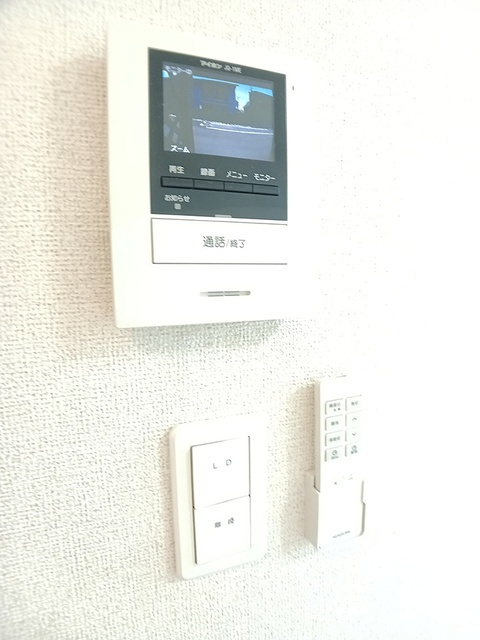 ネクシア安居野Ｃのセキュリティ|TVモニター付きで安心です☆