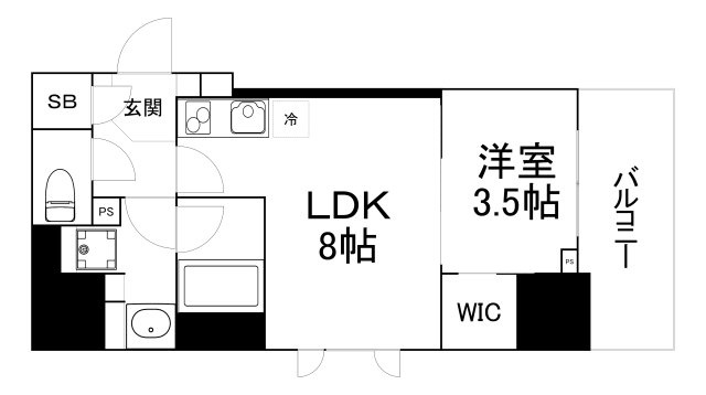 【間取り】 | ルフォンプログレ堺筋本町タワーレジデンス