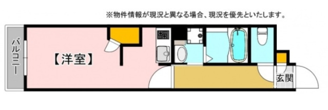 D.siel広島駅前の間取り