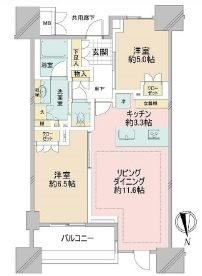 【間取り】 | プレミスト北品川
