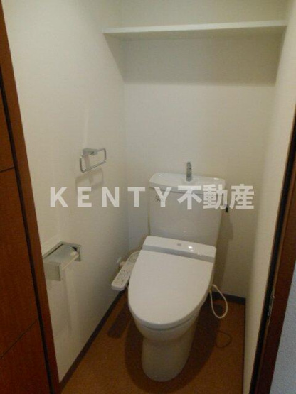 【トイレ】 | ガーラ・シティ蒲田南 | シンプルで使いやすいトイレです