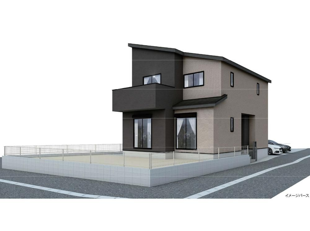 春日井市坂下町3丁目01期(全1棟)の外観パース