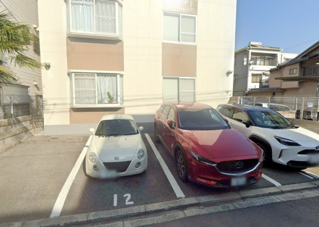 大阪市阿倍野区昭和町３丁目の賃貸マンションの駐車場