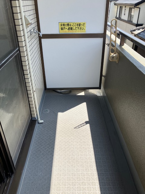 ＴＫＭのバルコニー