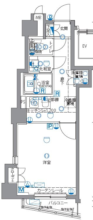 GROWS西荻窪の間取り
