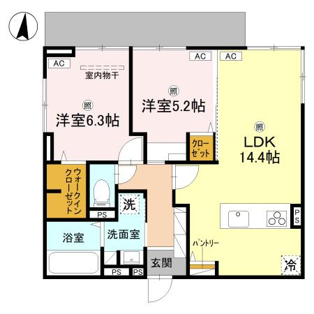 【間取り】 | D-ROOM中小阪