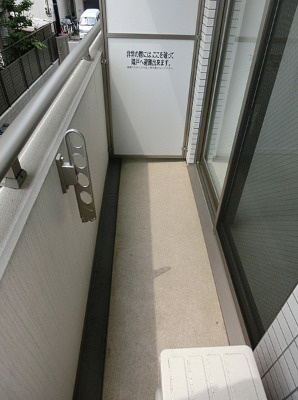 Rising place錦糸町のバルコニー