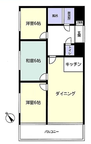 【間取り】 | センチュリー鴻巣第二　