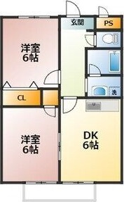 エスパース　　刈谷市の賃貸ならクラスホーム刈谷店の間取り