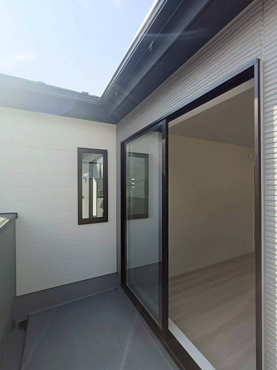 三郷市　駒形　新築戸建　全1棟のバルコニー|施工例です