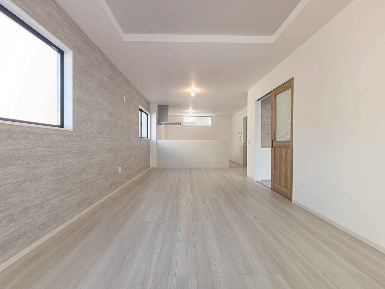三郷市　駒形　新築戸建　全1棟の居間・リビング|施工例です