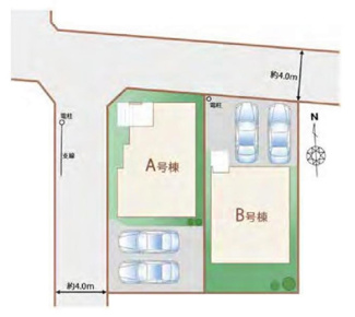 【区画図】 | 小平花小金井5丁目Ⅱ期　全2棟　B号棟 | 小平花小金井5丁目Ⅱ期　全2棟　B号棟