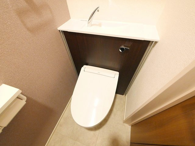 グランディール富雄南のトイレ