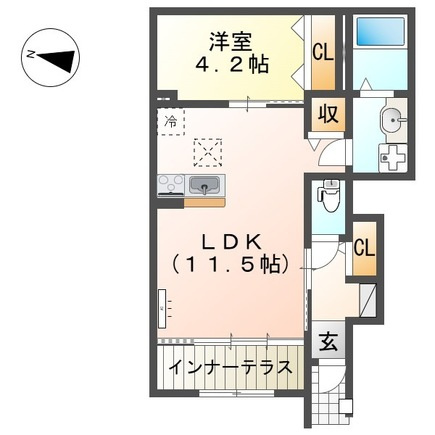 【間取り】 | ブランメゾンⅢ