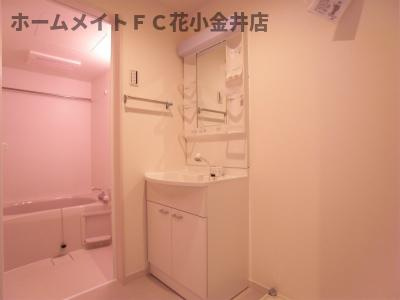 【洗面所】 | リブリ・にれの木 | 使いやすい洗面所です