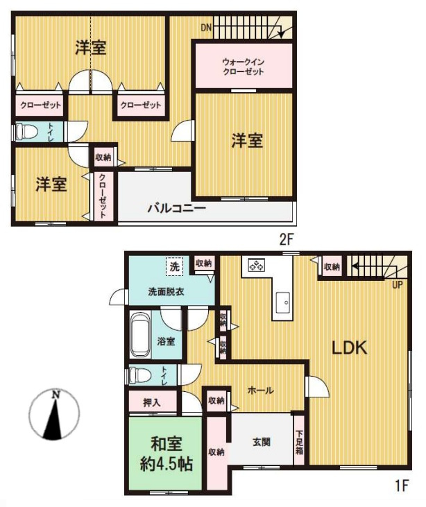 【中古戸建】熊谷市上之の間取り|■間取り図｜敷地面積：942.12㎡（約284.99坪）建物面積：170.00㎡（約51.42坪）