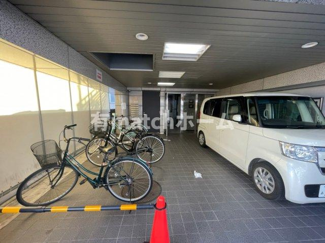 星野ビルの駐車場