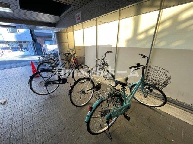 星野ビルの駐車場