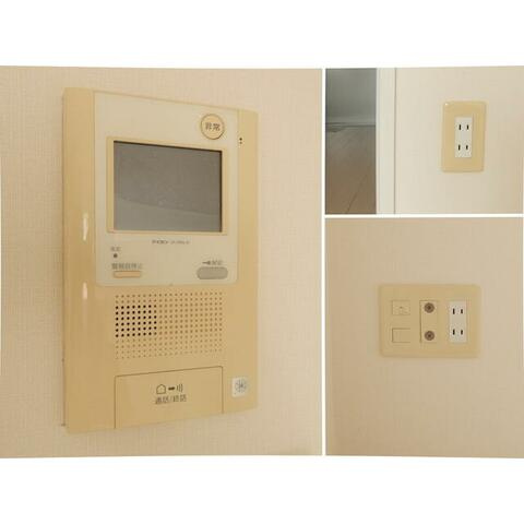 Human Residenceのセキュリティ|モニター付きインターホンでセキュリティ安心♪