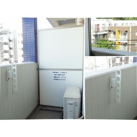 Human Residenceの設備|広々バルコニー♪