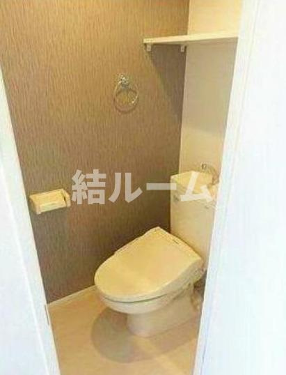 板橋区徳丸１丁目のアパートのトイレ|別号室参考写真