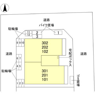 【区画図】 | カームコート門戸