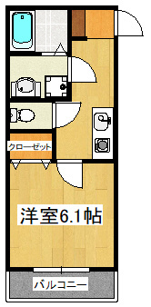 プリズム8番館の間取り