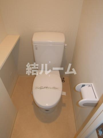 板橋区大谷口上町の賃貸マンションのトイレ