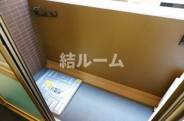 板橋区大谷口上町の賃貸マンションのバルコニー