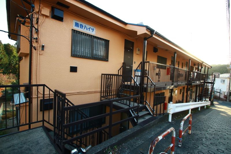 横浜市旭区上白根町のアパートの外観
