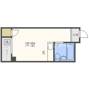 カルム加賀屋の間取り