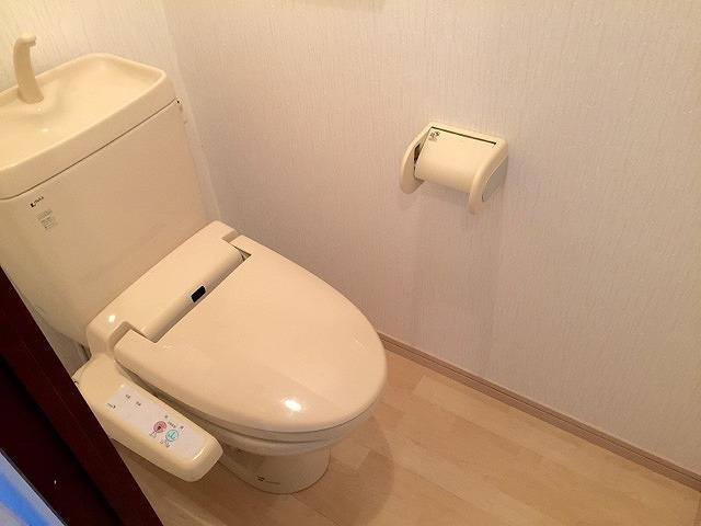 プラザ社田のトイレ|落ち着いたトイレです