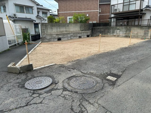 小栗2丁目の前面道路含む現地写真