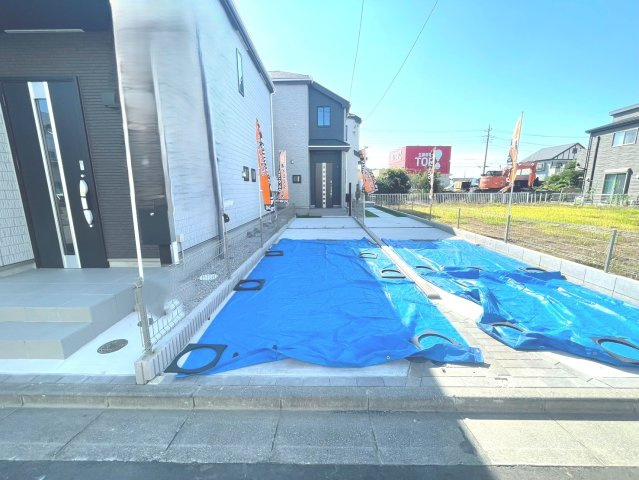 昭島福島町５期　B号棟の駐車場