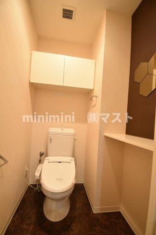 アビエール松屋町のトイレ