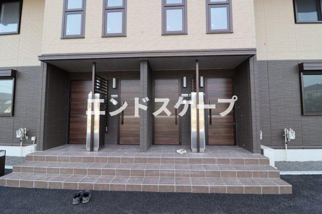 ベストオーシャン　Cのエントランス|高崎、前橋のお部屋探しはエンドスケープまで！お客様の理想お聞かせ下さい♪