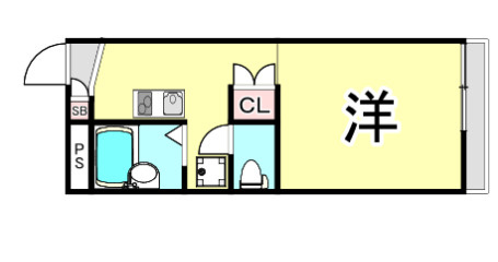 レオパレスIMAZUⅠの間取り