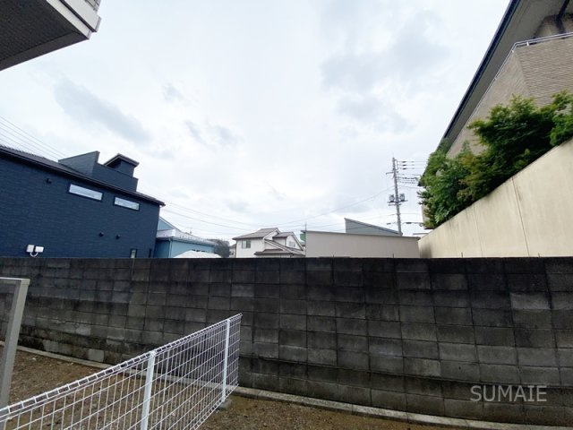 ラーク　Ｂの展望|1階ですが人目は気になりません！
